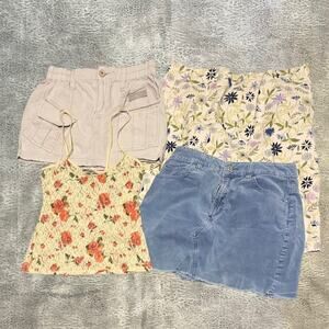 Womens Floral Cottagecore Bundle of 4